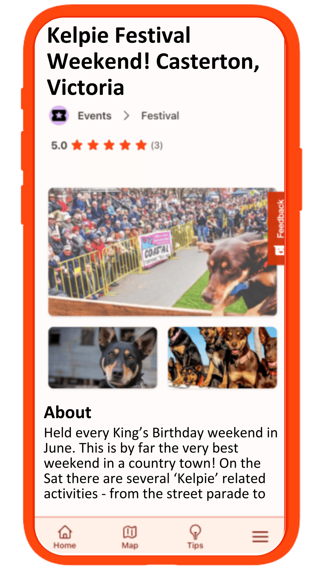 EdgeGuides mobile phone view EdgeGuides mobile phone view